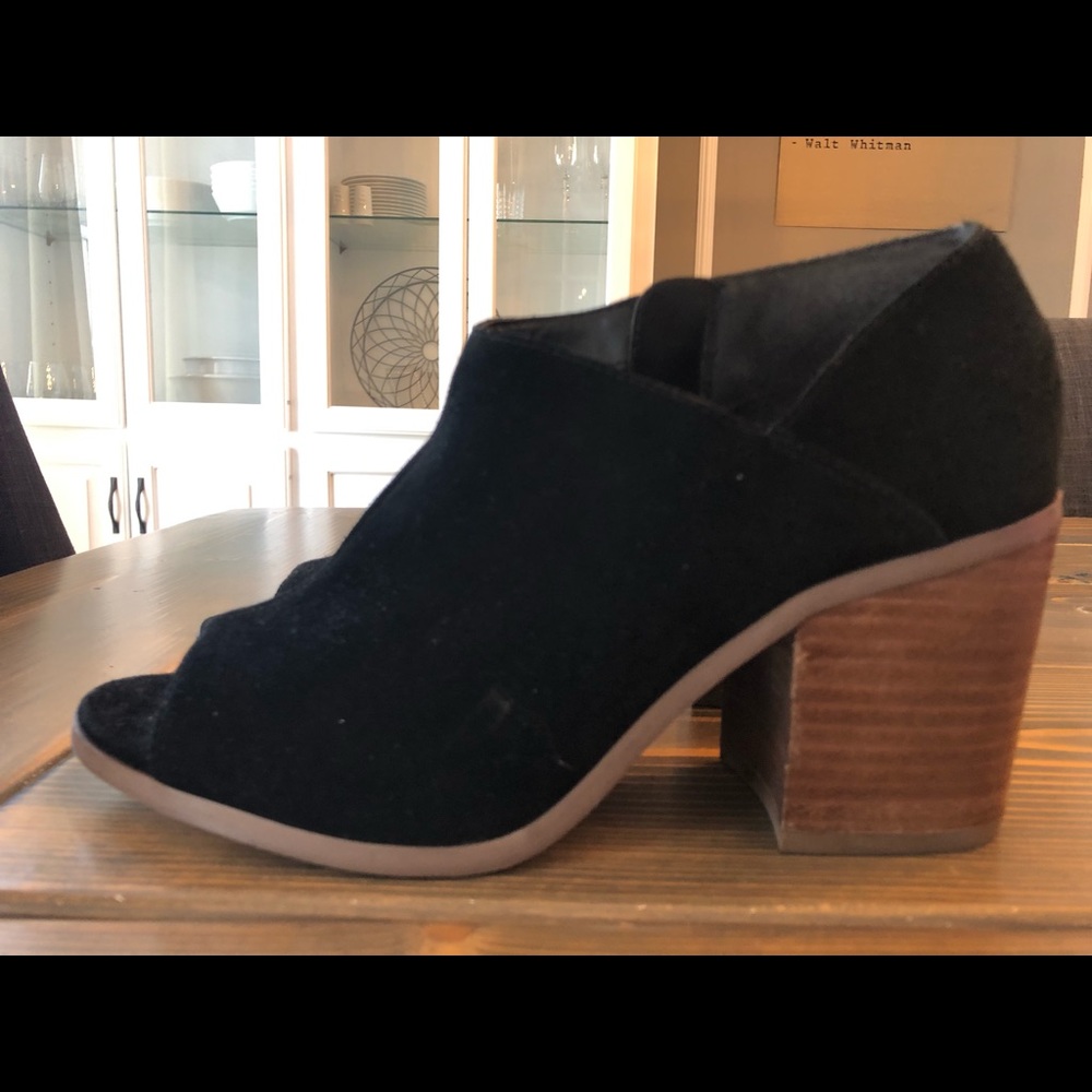 Sole Society Peep Toe Bootie